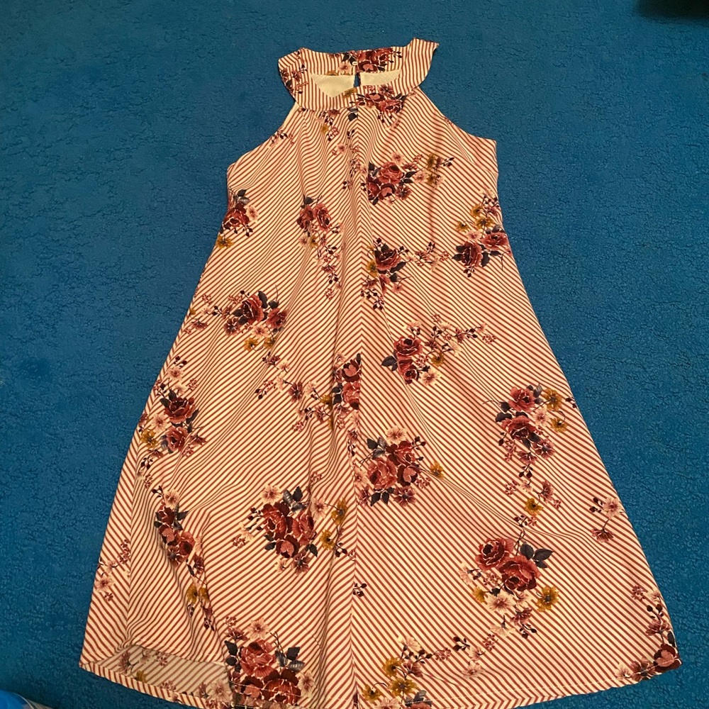 Purple flower dress